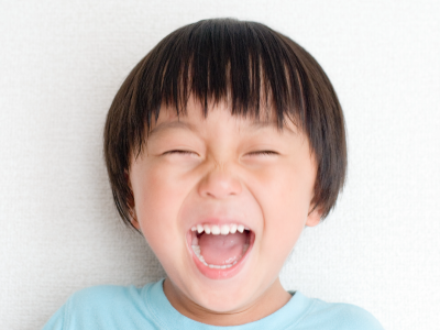 歯並びが良好な子ども